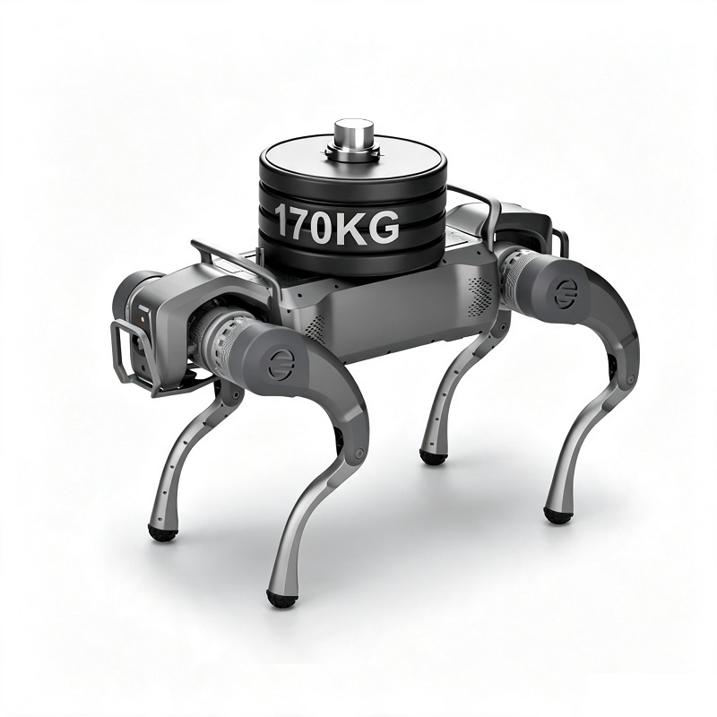 Autonom inspektionsrobot för hund fyrbäddsrobot