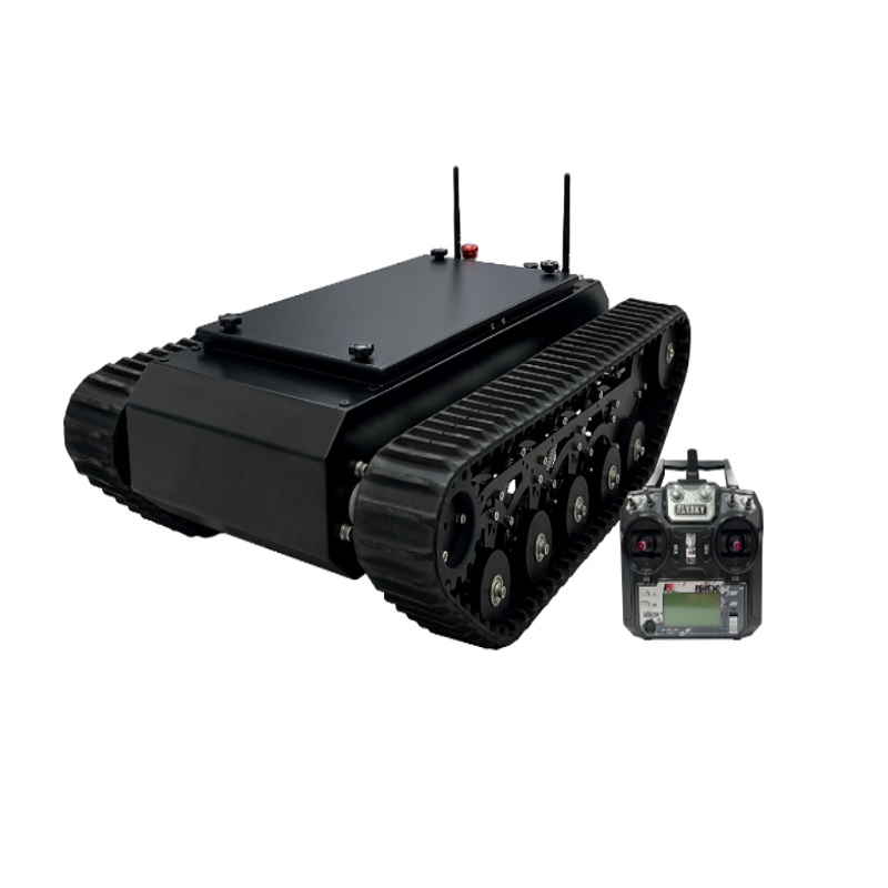 Heavy Load Rubber Tracked Chassis ROS Development