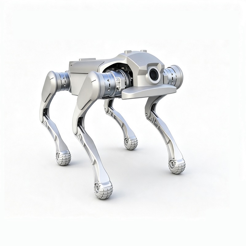 Industriell fyrbäddsrobothund