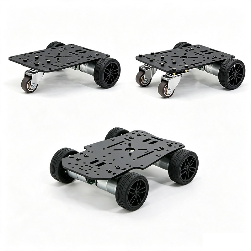 Mini elhjulsrobotchassi 4WD