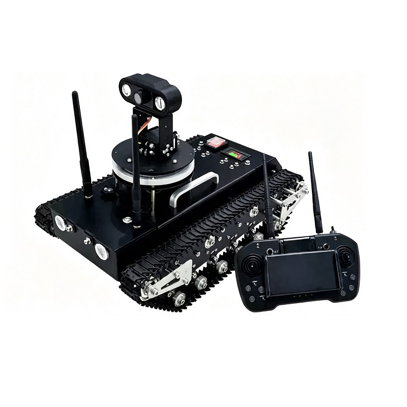 Fjärrkontroll spårad robot med realtidsvideoöverföring
