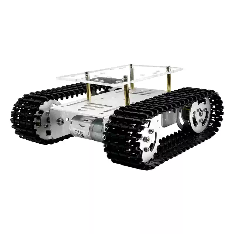 Spårad robotchassi med öppen källkod DIY-tankplattform